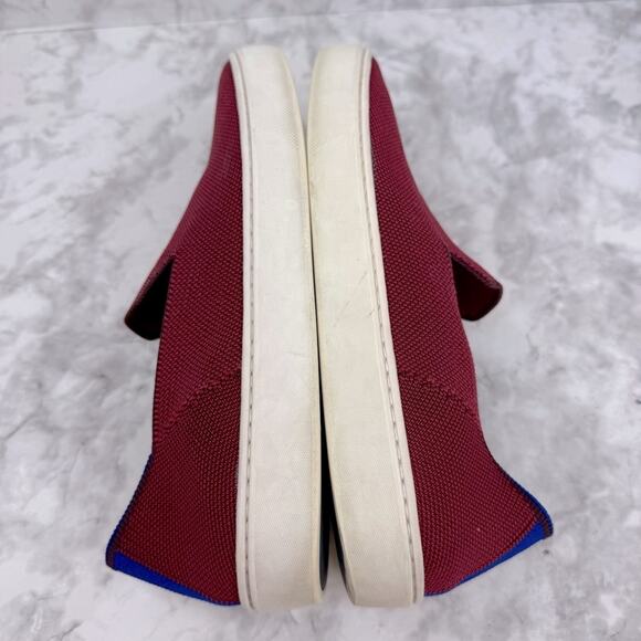 ROTHY’S  The Original Slip On Burgundy Knit Sneaker for Women’s Sz 8.5 - Picture 7 of 16